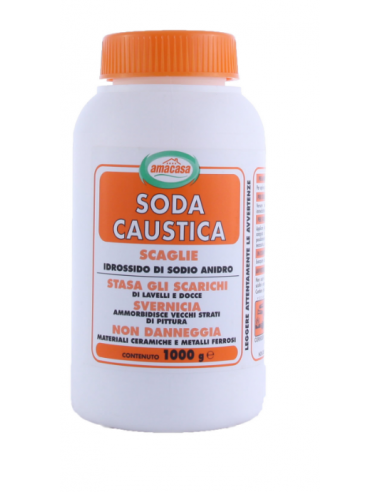 SODA CAUSTICA SCAGLIE KG.1