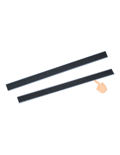 PROFILO mm 320 PER VELCRO...