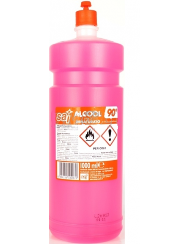ALCOOL ETILICO DENATUR. LT.1 PZ.15