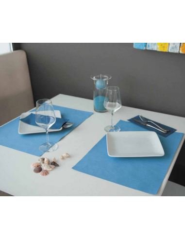 SOTTOPIATTI 30X40 FASHION AZZURRO P.1000