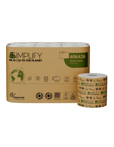 CARTA IG.FASCETTATA 2V SIMPLIFY 96pz
