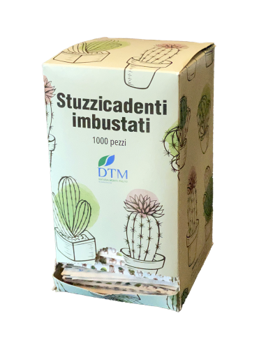STUZZICADENTI IMBUSTATI 1000 PZ
