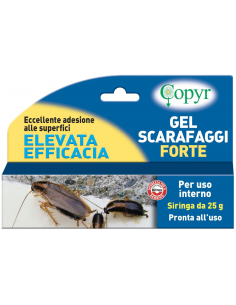 SIRINGA GEL SCARAFAGGI 25GR...