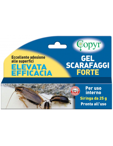 SIRINGA GEL SCARAFAGGI 25GR PZ.1