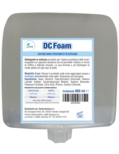 SAPONE MANI IN SCHIUMA ML.860 PZ.6
