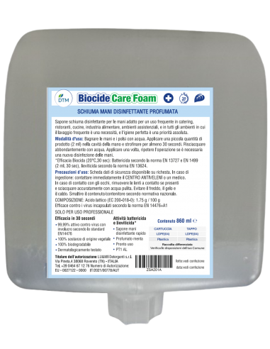 BIOCIDE CARE CREAM FOAM ML.860 PZ.6