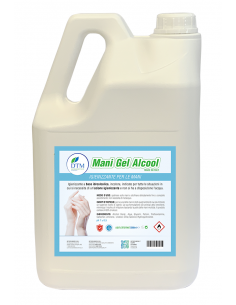 NEW GEL MANI ALCOOL LT.5 PZ.4