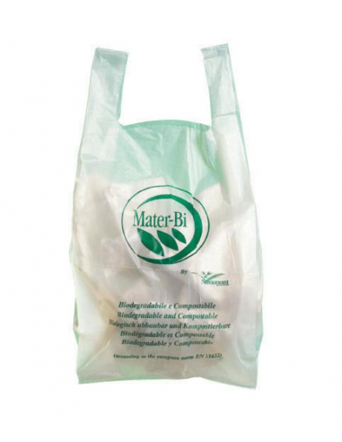 SHOPPER BIOCOMPOSTABILE PICCOLA 14x42...